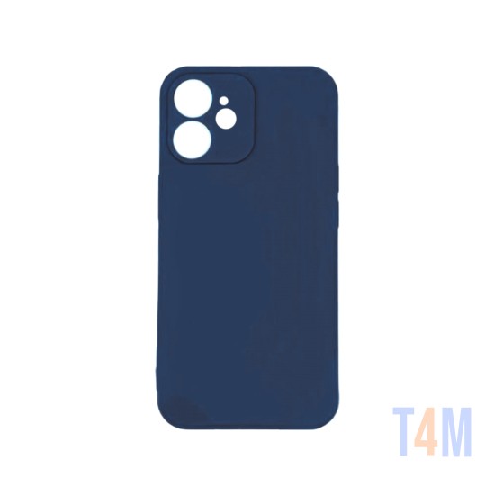 Funda de Silicona con Marco de Cámara para Apple iPhone 11 Azul